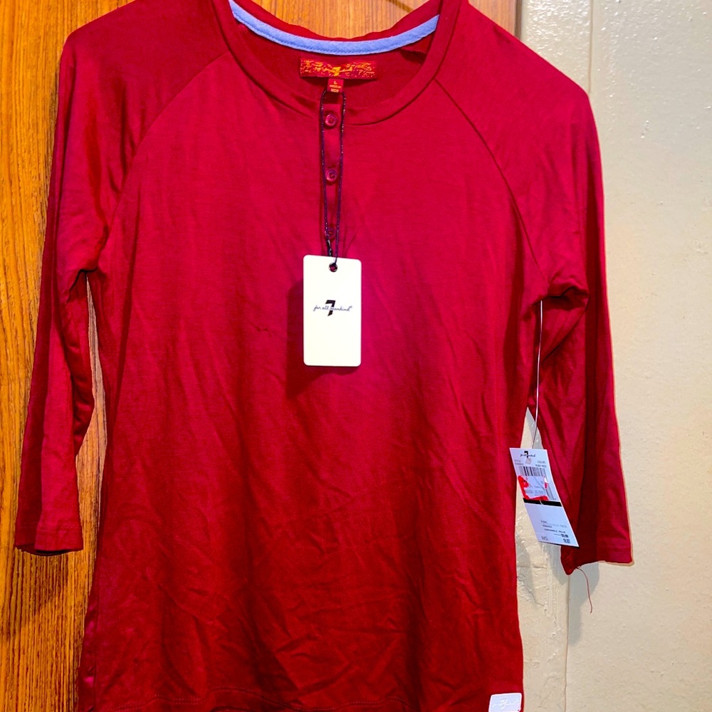 7 for all mankind boys shirt
